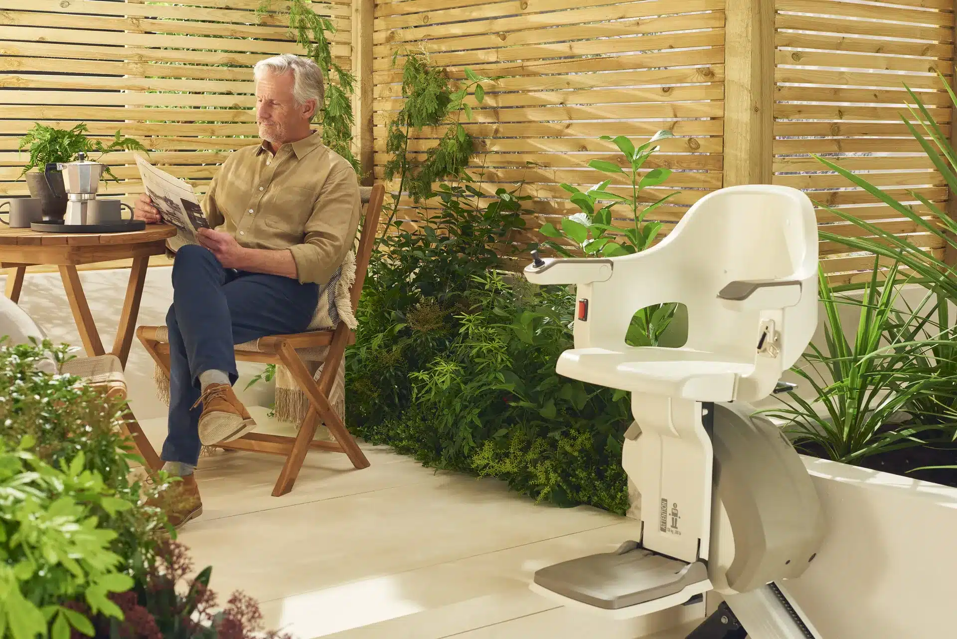 Outdoor Stairlift Installation