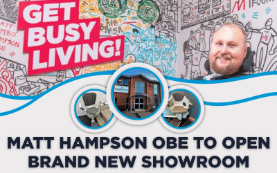 Former England rugby player Matt Hampson OBE to open new purpose-built mobility showroom
